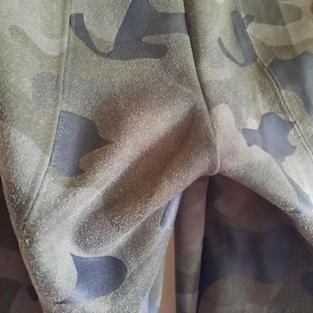 White House Black Market Runway Foil-Printed Camouflage Leggings